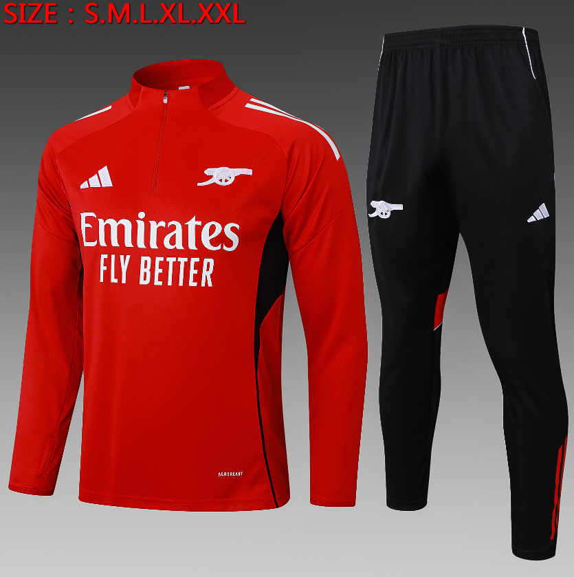 25/26 Half Arsenal Red Tracksuit