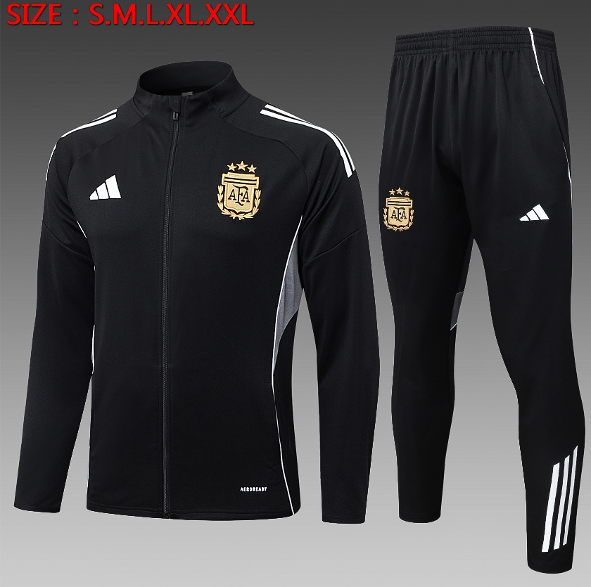 25/26 Argentina Black Jackets sets
