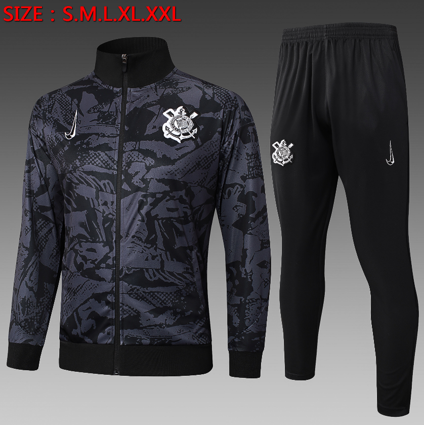 25/26 Corinthians Black Inkjet Jackets sets