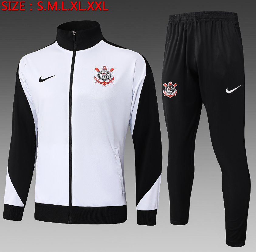 25/26 Corinthians White Jackets sets