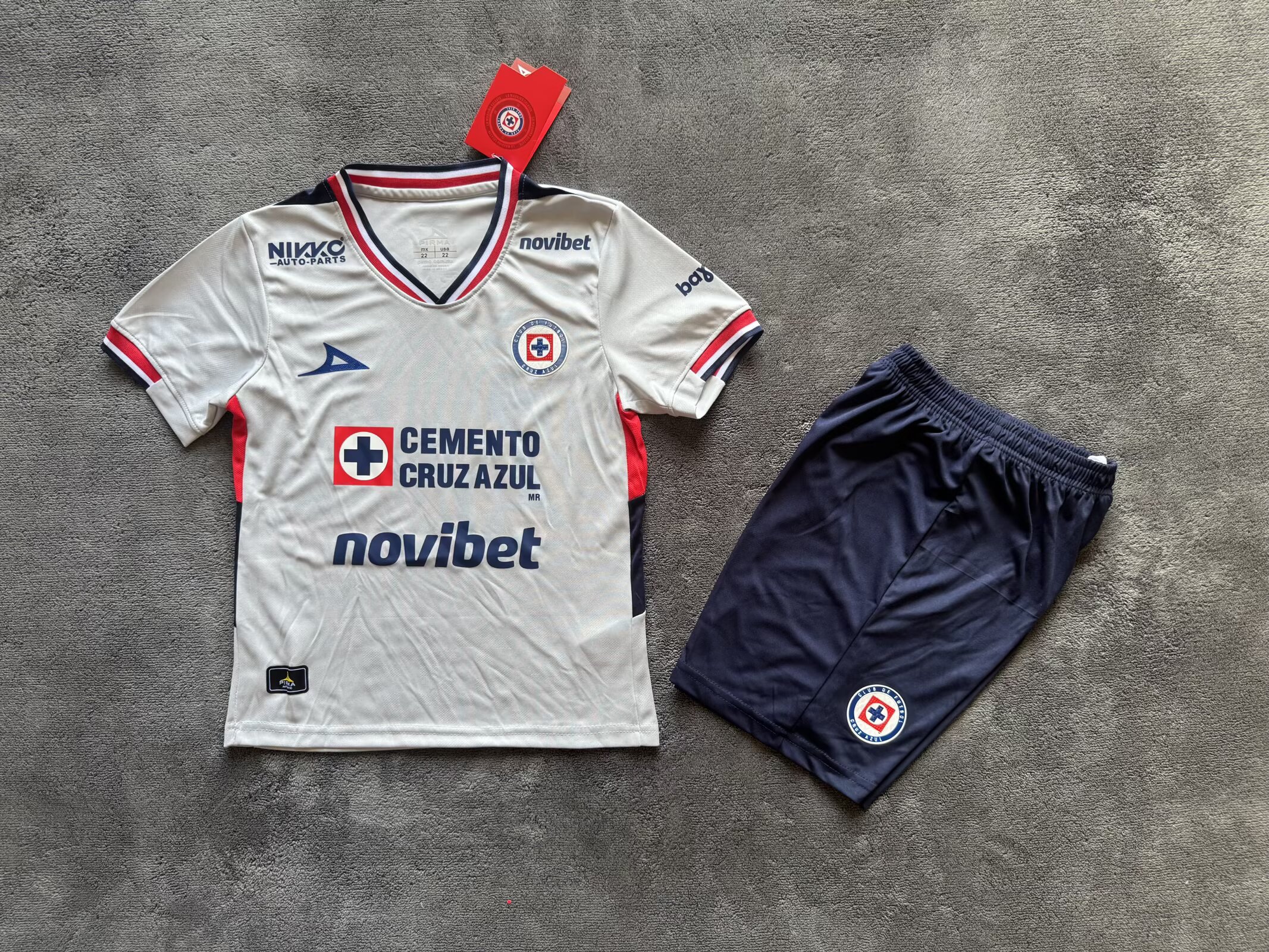 kids Kits 25/26 Cruz azul home