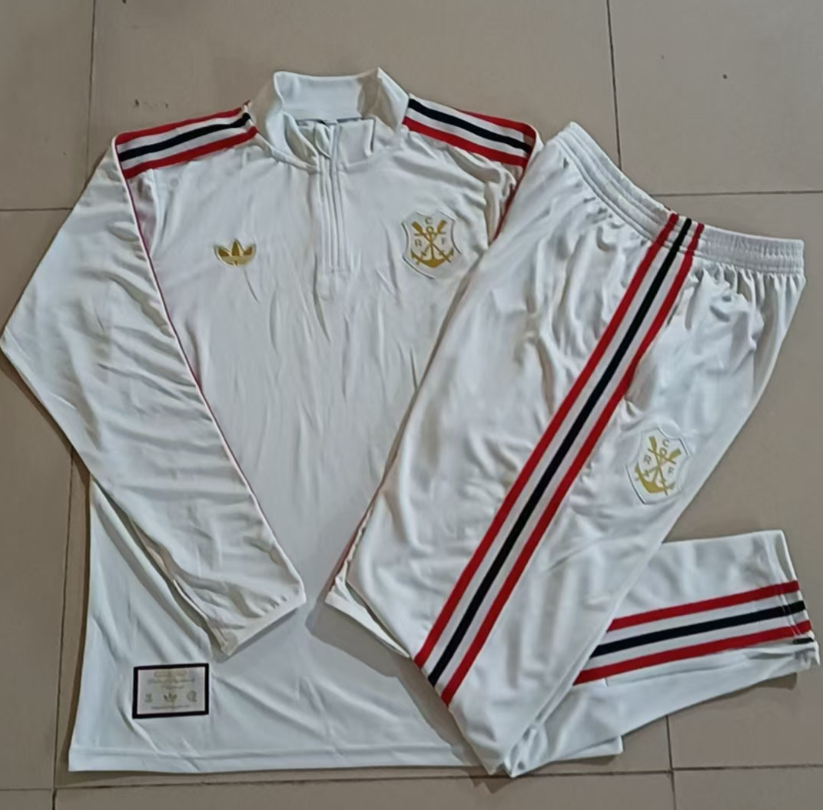 25/26 Half framengo Light Grey Tracksuit