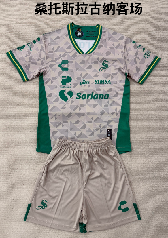  Adults kits 25/26 Santos Laguna away