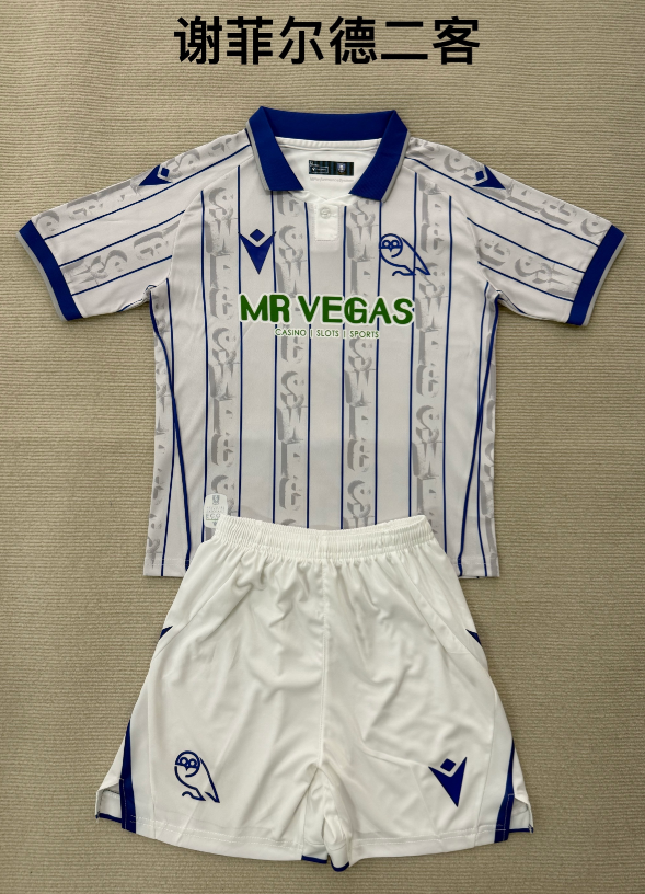 Adults kits 25/26 Sheffield Second away