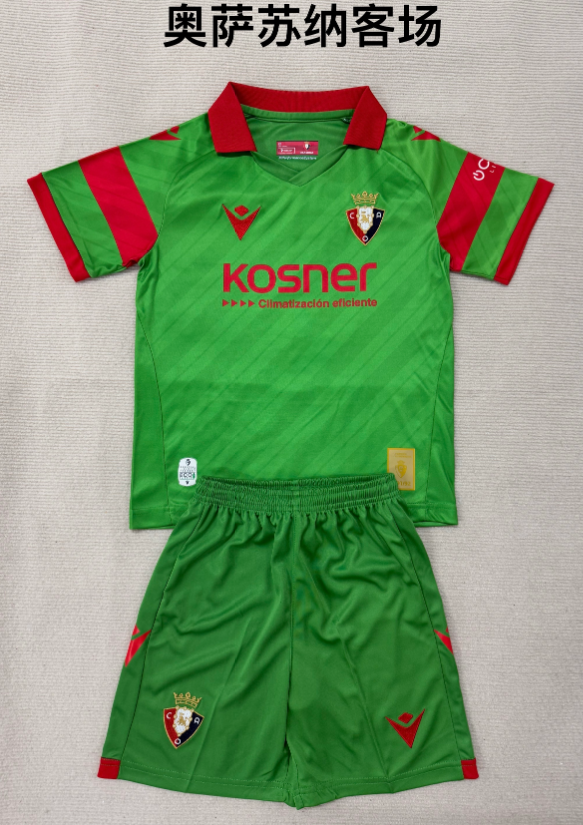 kids Kits 25/26 Osasuna away
