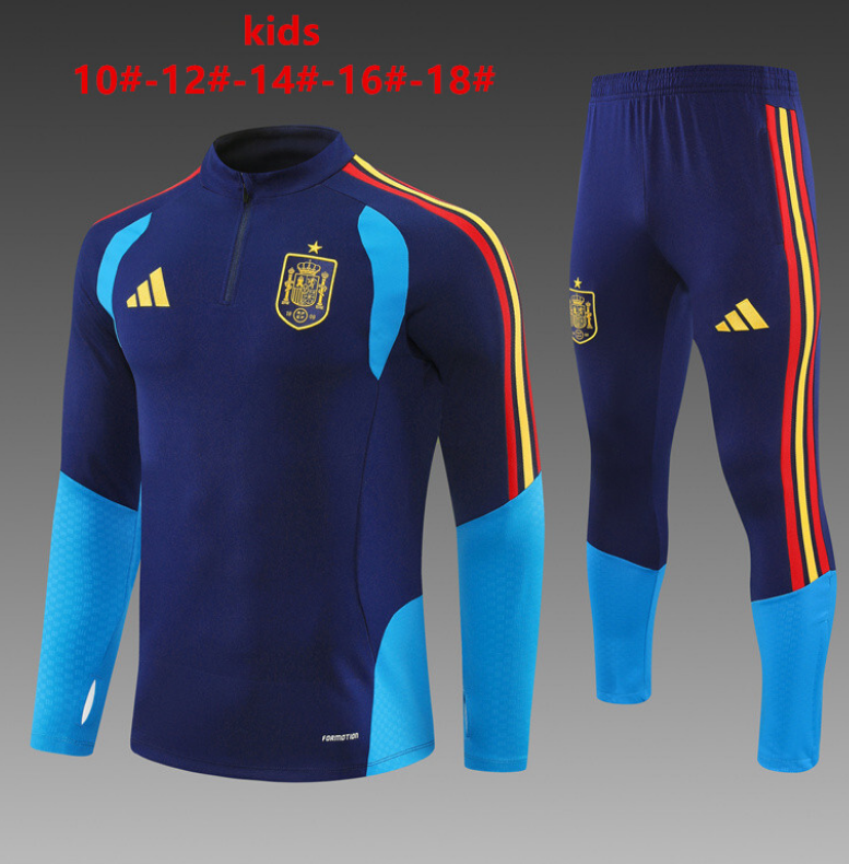 26/27 kid half Spanish royal blue Tracksuit