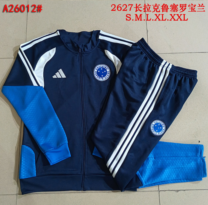 26/27 Long Pull Cruzeiro Loboran Jackets sets