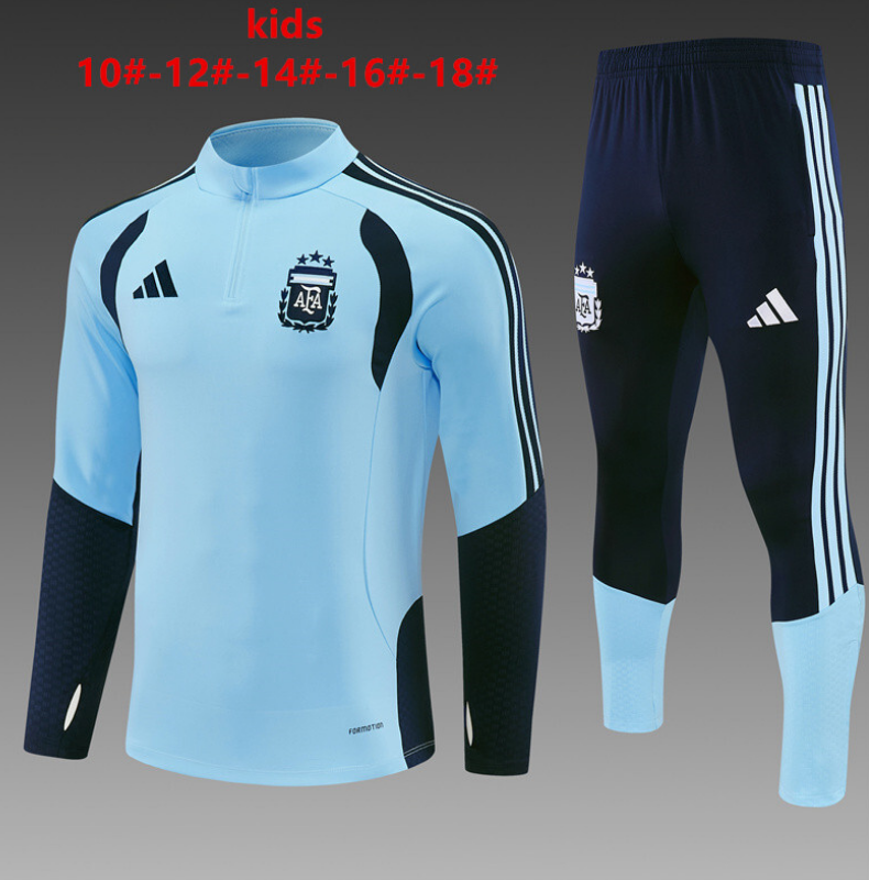 26/27 kid half Argentina light blue Tracksuit