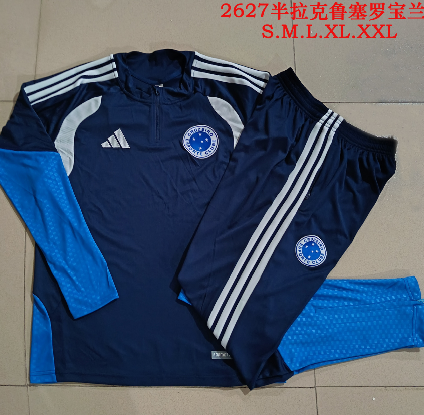 26/27 Half Pull Cruzeiro Boran Tracksuit