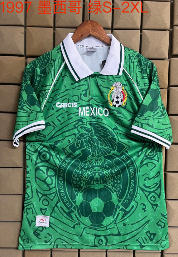 Retro 1997 Mexico Green
