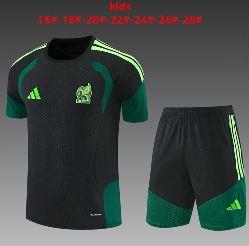 26/27 Mexican black kids Training Kits