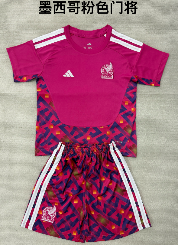 kids Kits 26/27 Mexican Pink Goalkeeper