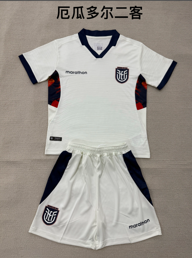 kids Kits 26/27 Ecuador second away