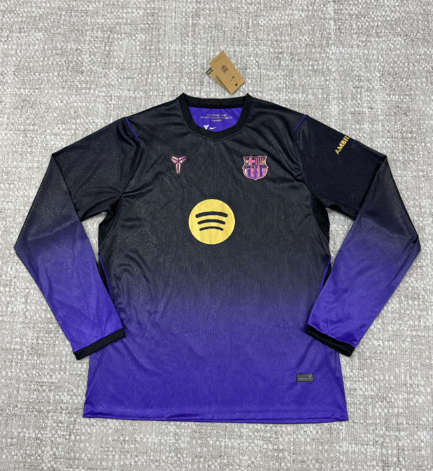 Fans Version 26/27 Barcelona away Long Sleeve