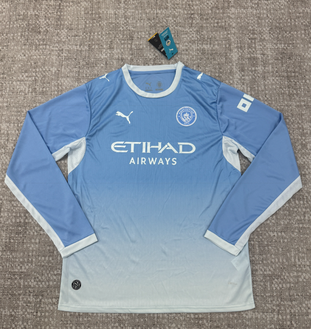 Fans Version 26/27 Manchester City home long sleeve