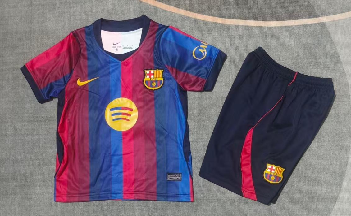 kids Kits 26/27 World Cup Barcelona home