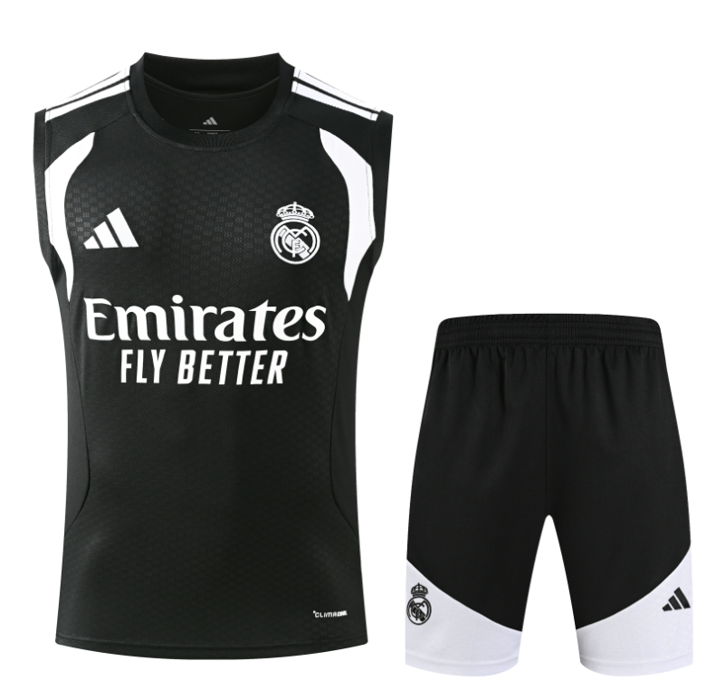 26/27 Vest Real Madrid black suit