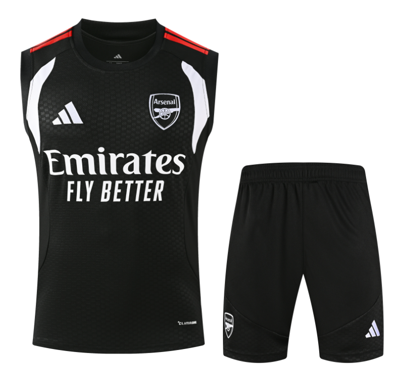 26/27 Vest Arsenal black suit