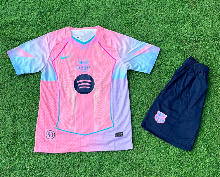 Adults kits 25/26 Barcelona pink Special Edition second away   