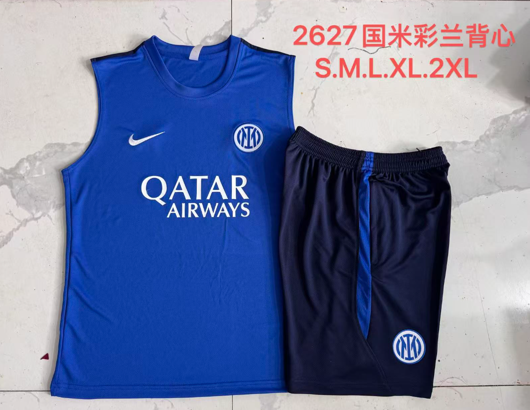 26/27 Vest Inter Milan Color blue suit