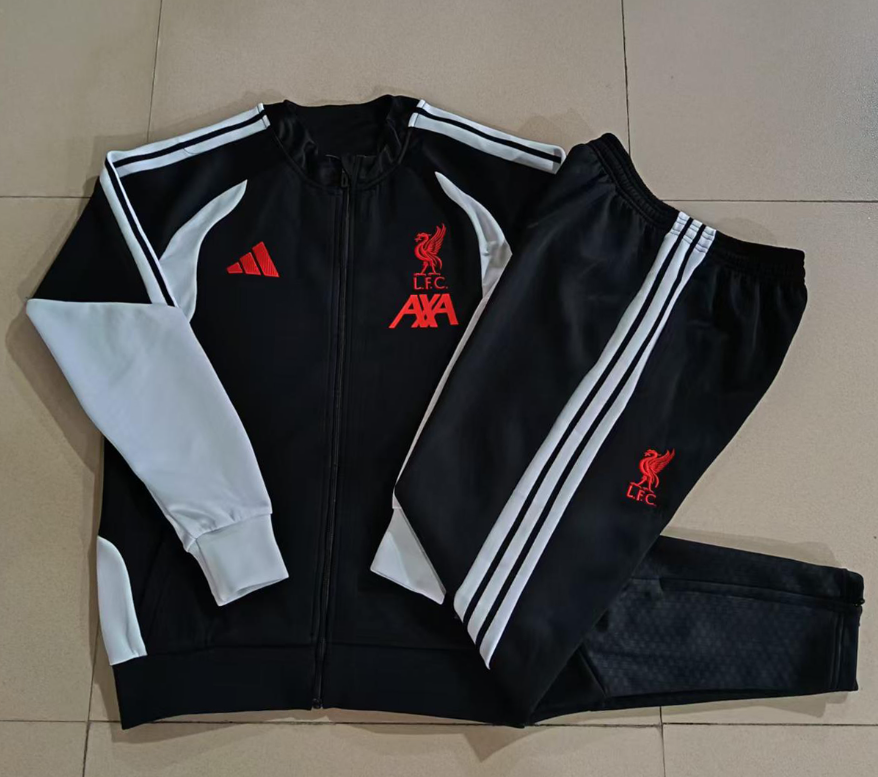 26/27 Long Pull Liverpool black Jackets sets