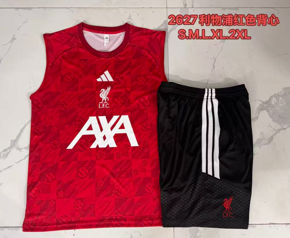 26/27 Vest Liverpool red inkjet suit