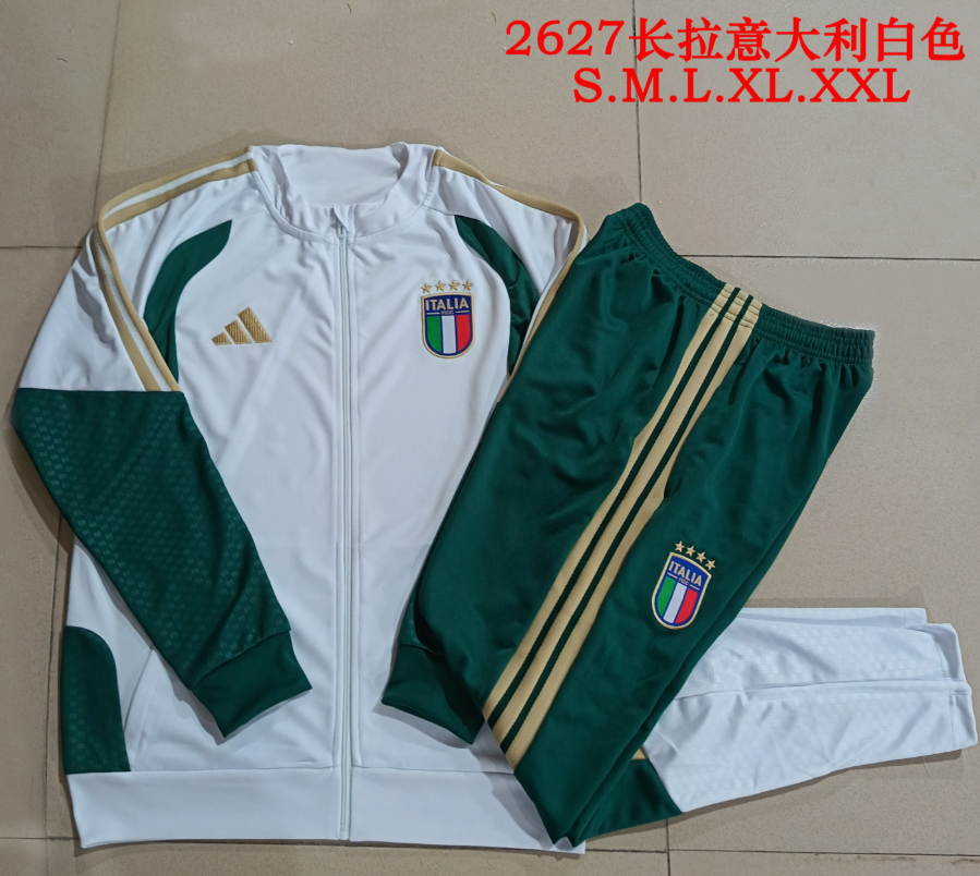 26/27 Long Pull Italy white Jackets sets