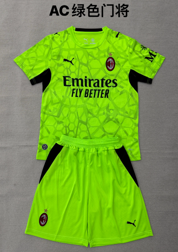 kids Kits 26/27 AC Milan green goalkeeper