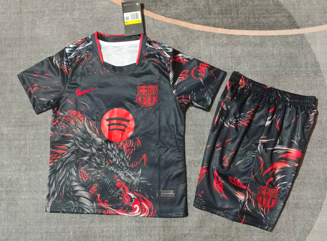 kids Kits 26/27 Barcelona red dragon