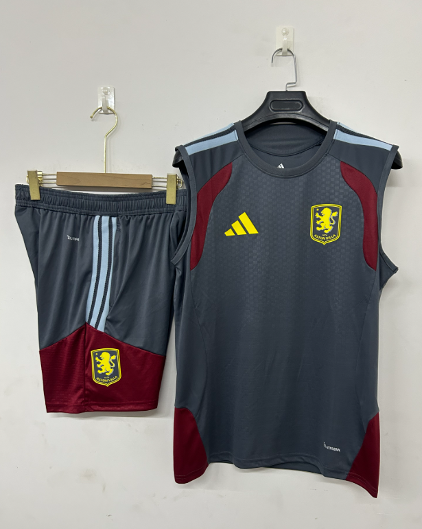 26/27 Vest Aston Villa dark grey suit