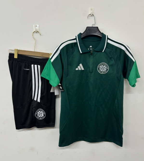 26/27 Adults POLO Celtic dark green Training Kits