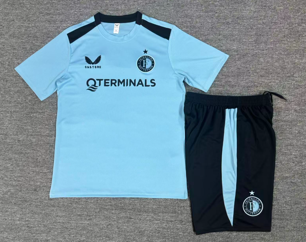 26/27 Kids Feyenoord light blue Training Kits