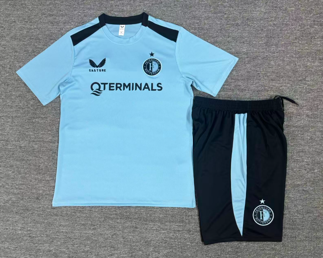 26/27 Adults Feyenoord light bule Training Kits