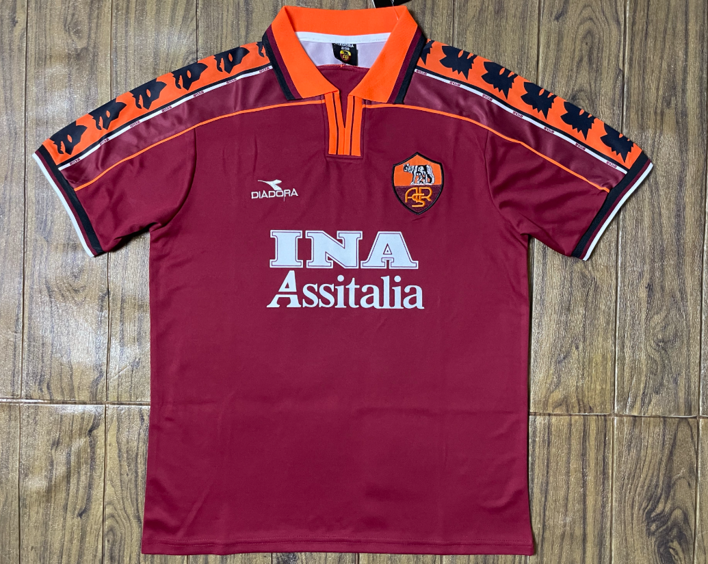 Retro 1998/99 Roma home